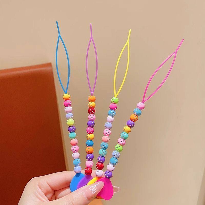 儿童糖果色拉发针女童小号编发工具不伤发不扯发爱心串珠拉发神器,淘宝优惠券,粉丝福利购,淘宝优惠卷