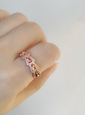 开口戒指时尚女可调节饰品