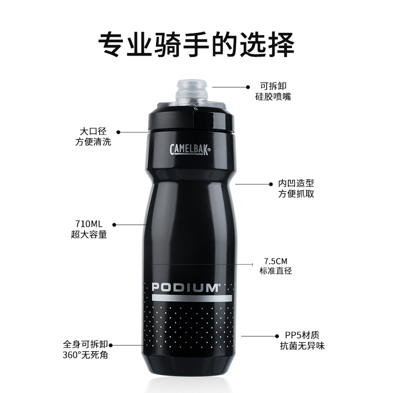 美国驼峰山地骑行装备水壶户外运动自行车公路单车水杯camelbak - 图0