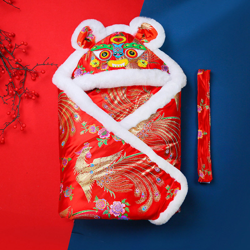  爱婴海母婴婴童抱被/抱毯
