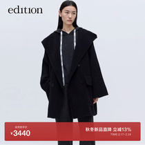 Edition fur coats women 2023 Winter-style yak suede wool even hat bifacial great coat EBC4OVC025