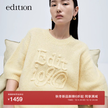 (New products new downfall) edition2023 Winter style cashmere wool hand embroidered logos sweater EBC4SWT009