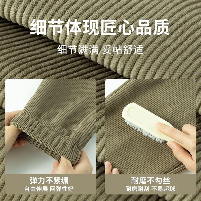 巴帝巴帝男童加绒裤子秋冬2024新款男孩一体绒冬季灯芯绒儿童长裤