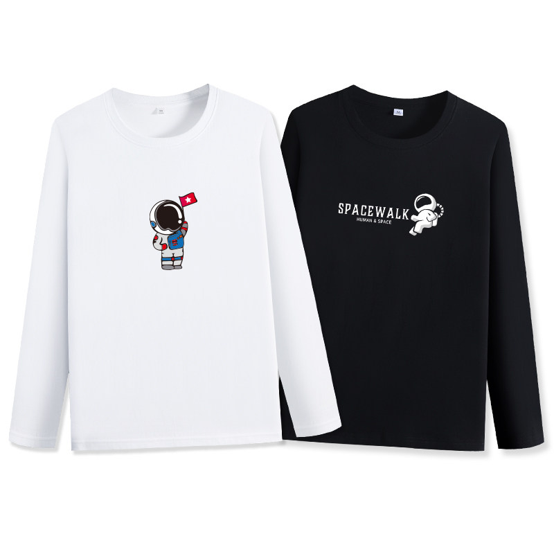 秋季长袖t恤男ins打底衫简约卫衣 索索公子T恤