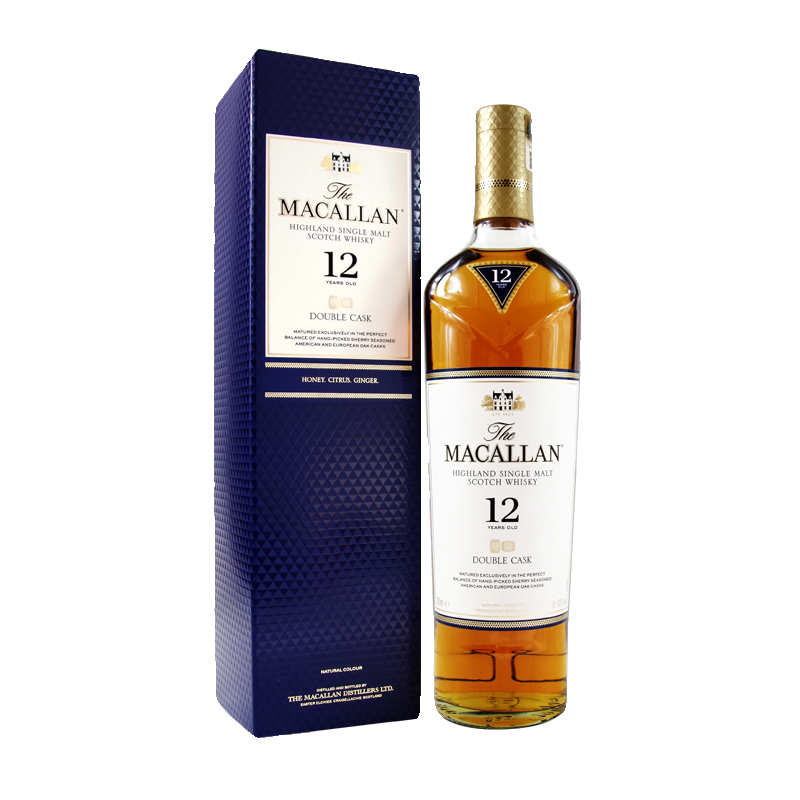 麦卡伦蓝钻12年雪莉桶苏格兰进口Macallan18年单一麦芽威士忌双桶-图3