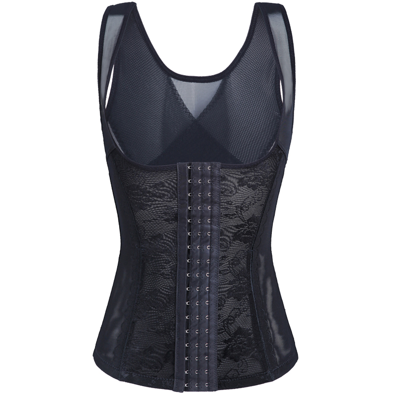 塑身衣上半身薄款收腹束腰背心女产后塑形美体收肚子强力束身上衣-图3