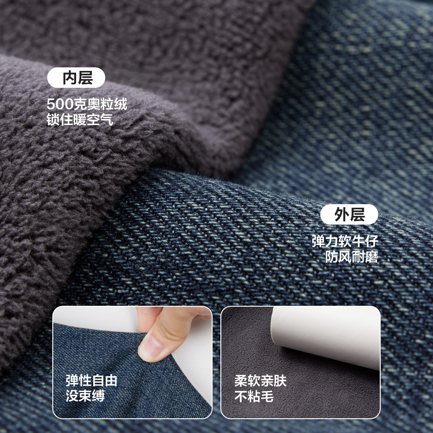 左西童装男童加绒牛仔裤儿童冬季保暖裤子2025新款中大童冬装长裤,淘宝优惠券,粉丝福利购,淘宝优惠卷