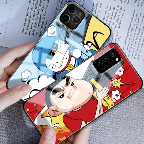 Apple, huawei, совместимый стеклянный мультяшный чехол для телефона, iPhone11, iPhone40 Pro, делается под заказ, 11promax
