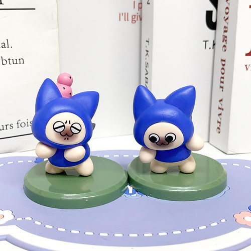 现货怪物猎人：崛起艾露猫呆猫咪手办模型桌面摆件公仔玩具礼物 - 图1