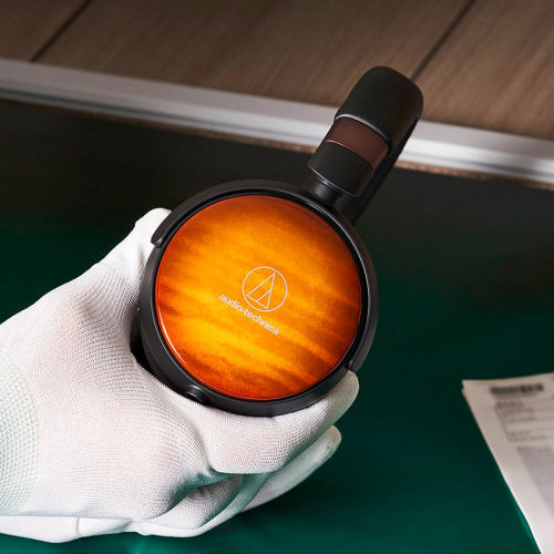 Audio Technica铁三角 ATH-WP900 新木碗头戴式便携HIFI发烧耳机 - 图1
