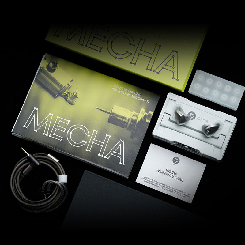 【顺丰速发】DITA MECHA 钛合金腔体单动圈耳塞hifi振膜单元耳机,淘宝优惠券,粉丝福利购,淘宝优惠卷