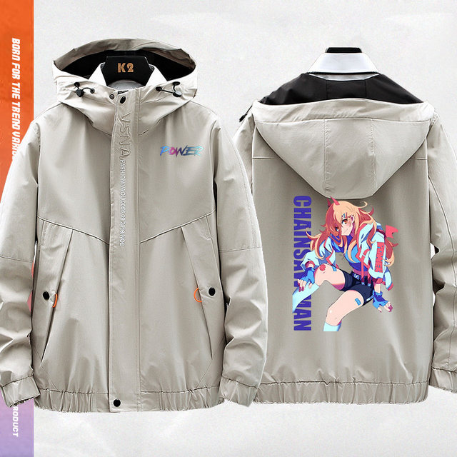 Chainsaw Man Pava Japanese Animation Chainsaw Man Jacket