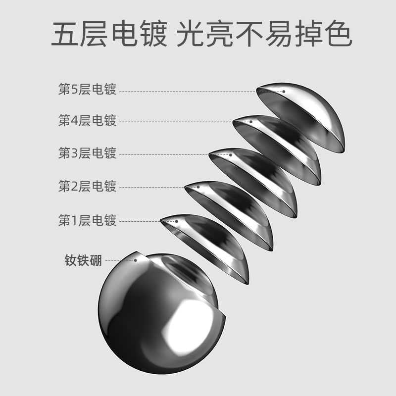 巴克百变球磁力珠1000颗积木磁铁珠儿童吸铁石玩具益智拼装八克球