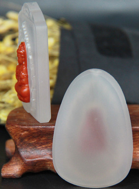 天然原矿保山观音项链坠南红玛瑙