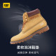 CAT Carter spring and summer women's outdoor retro cowhide high-top lightweight rhubarb boots women's work boots
