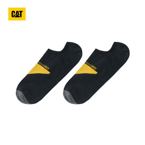 CAT卡特秋冬男女同款袜子中筒百搭基础款短袜休闲袜 - 图0