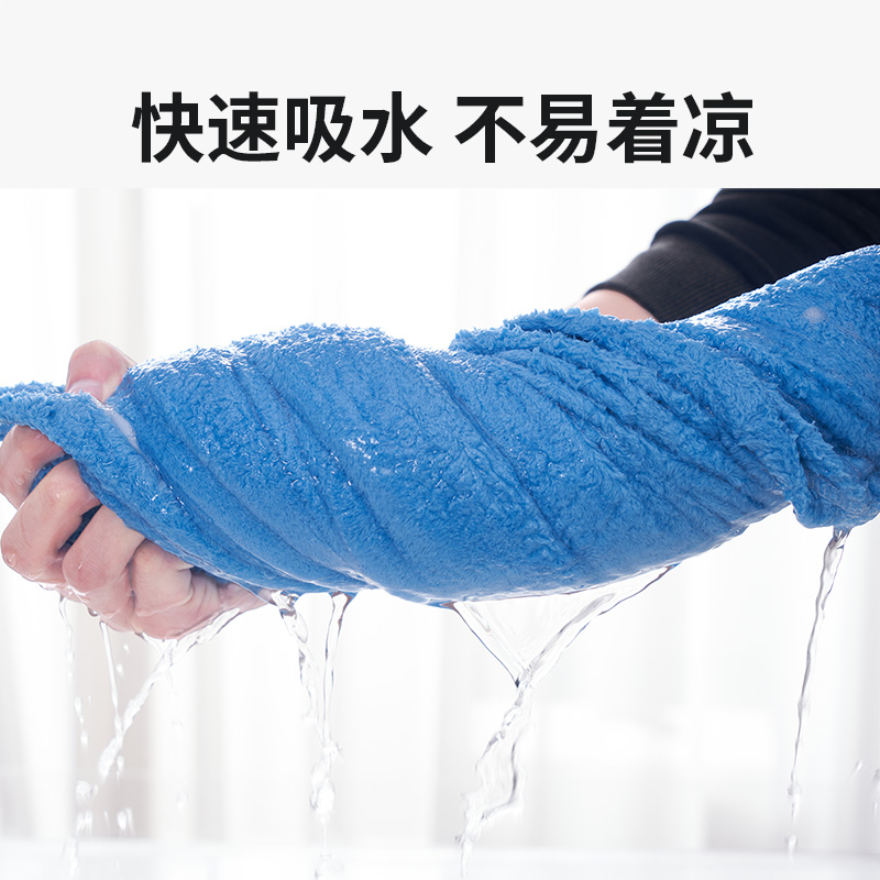 圣贝恩儿童浴巾带帽斗篷速干婴儿超柔软浴袍珊瑚绒浴毯冬季吸水