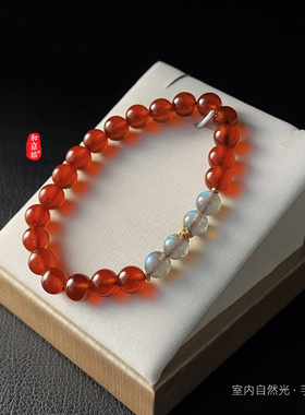 手串和嘉裕石榴石原创设计女