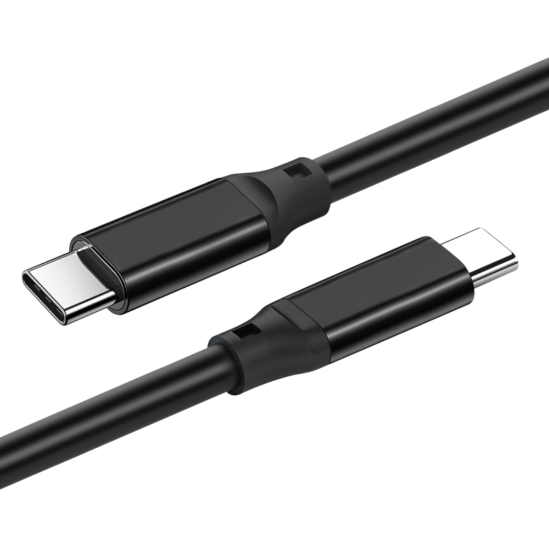 双头type c雷电3数据线THUNDERBOLT3高速40Gbps霹雳三线100W充电4k全功能USB-C连接显卡适用CTOC传输5A-图0