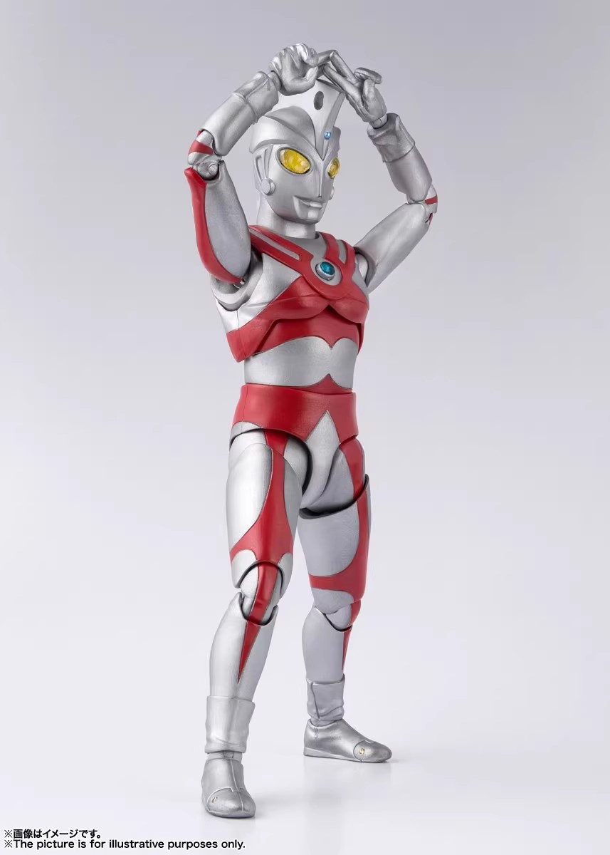 万代 SHF 艾斯奥特曼 ACE 昭和奥特曼六兄弟 特效光线王 再版手办