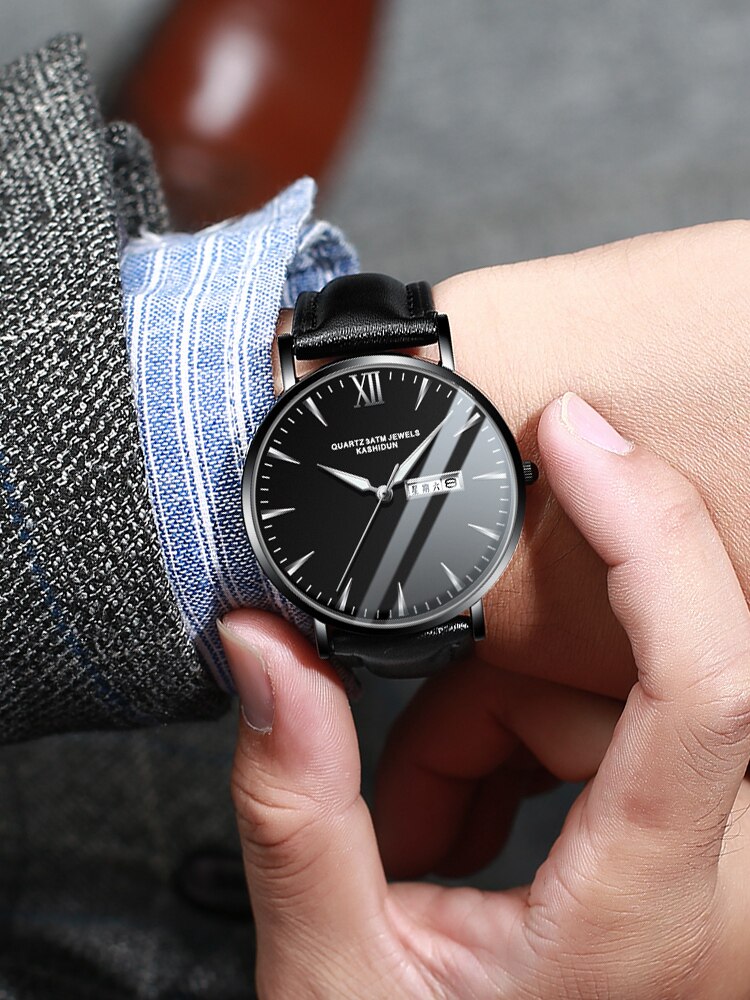 卡诗顿男士2020新款皮带韩版机械表 卡诗顿雅韵国产腕表