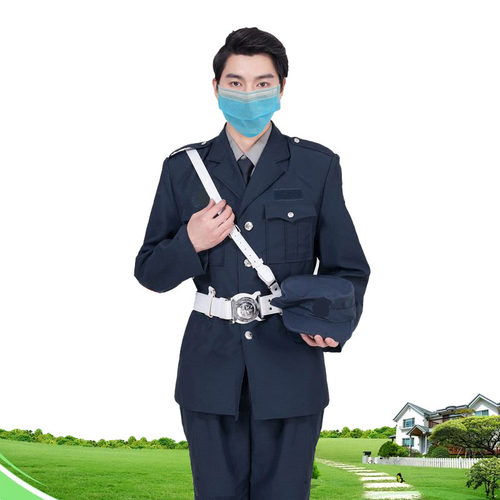 龙之谷保安腰带武装带执勤外腰带斜跨腰带皮带加厚黑白可选 - 图3