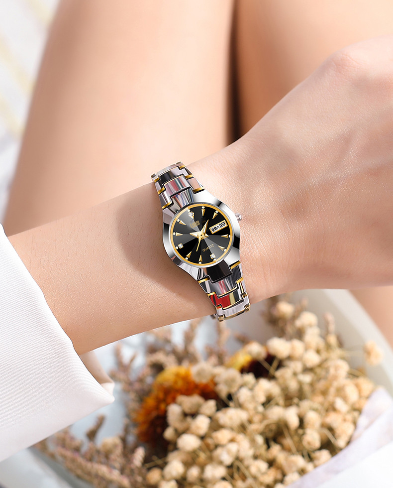 瑞士新款女士防水夜光简约全机械表 luodi罗迪国产腕表