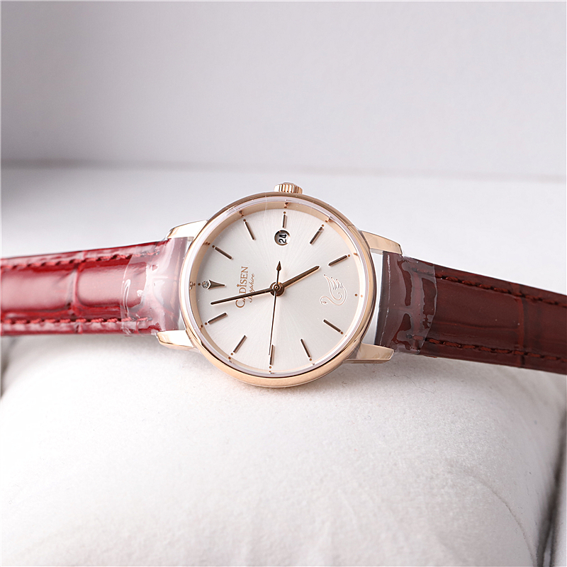 正品CADISEN卡迪森手表女表石英表女式女生礼物潮流超薄防水6176 - 图1
