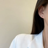 Комплект, элегантные изысканные маленькие серьги, 3 предмета