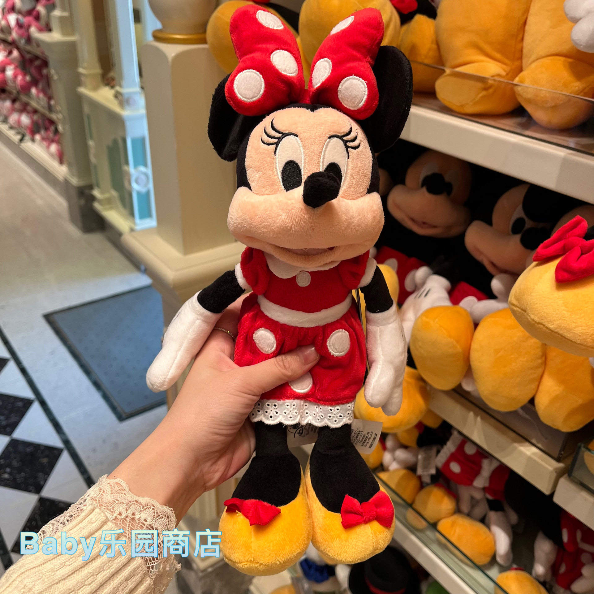 香港迪士尼 米奇米妮卡通动漫毛绒公仔 经典米老鼠公仔 情侣娃娃,淘宝优惠券,粉丝福利购,淘宝优惠卷