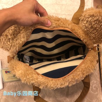 Hong Kong Disney Shirley Rose Duffy Big Head Shoulder Bag Crossbody Bag Backpack Backpack Duffy Large Plush Bag