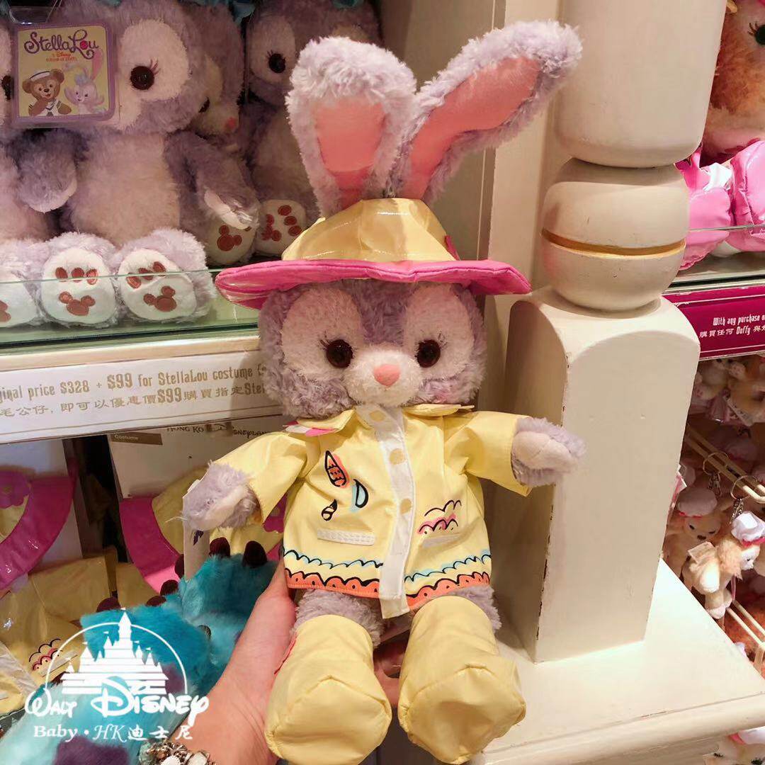 香港迪士尼星黛露shelliemaycookie多尼duffy公仔衣服雨衣装熊衣 去搜网