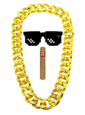 Doorais网红大金链子道具仿真