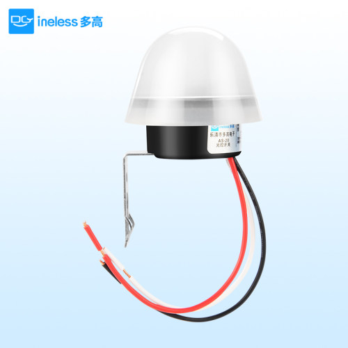 光控开关天黑自动亮路灯纯光感光敏光线感应感光控制器220V光12V - 图0