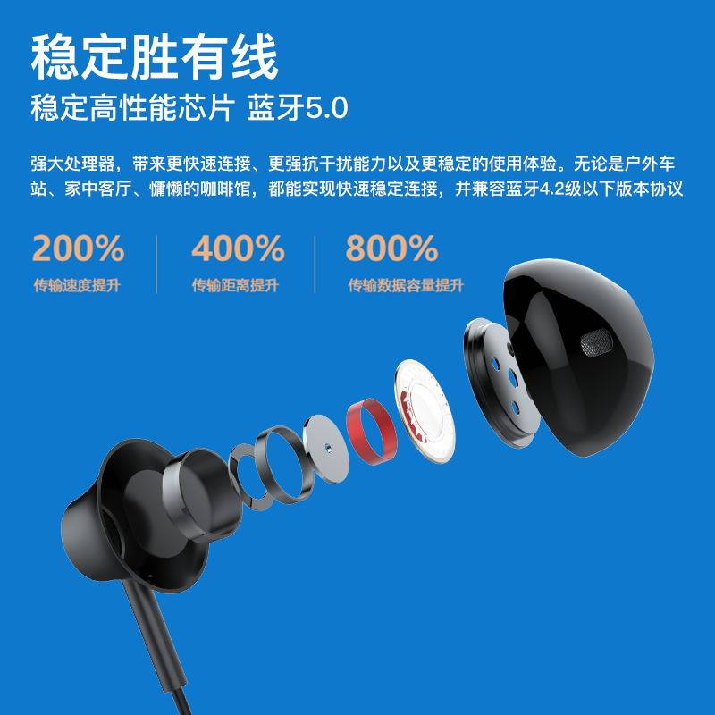 路信无线蓝牙耳机跑步苹果华为内存 losence路信蓝牙耳机