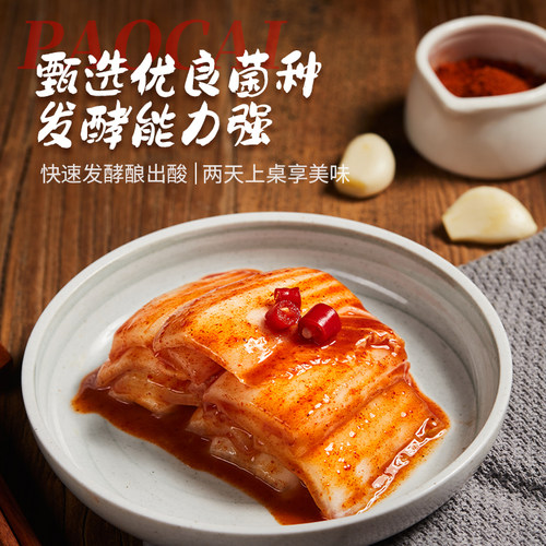 尚川泡菜乳酸菌发酵粉家用自制东北酸菜韩式辣白菜四川风味泡菜菌 - 图2