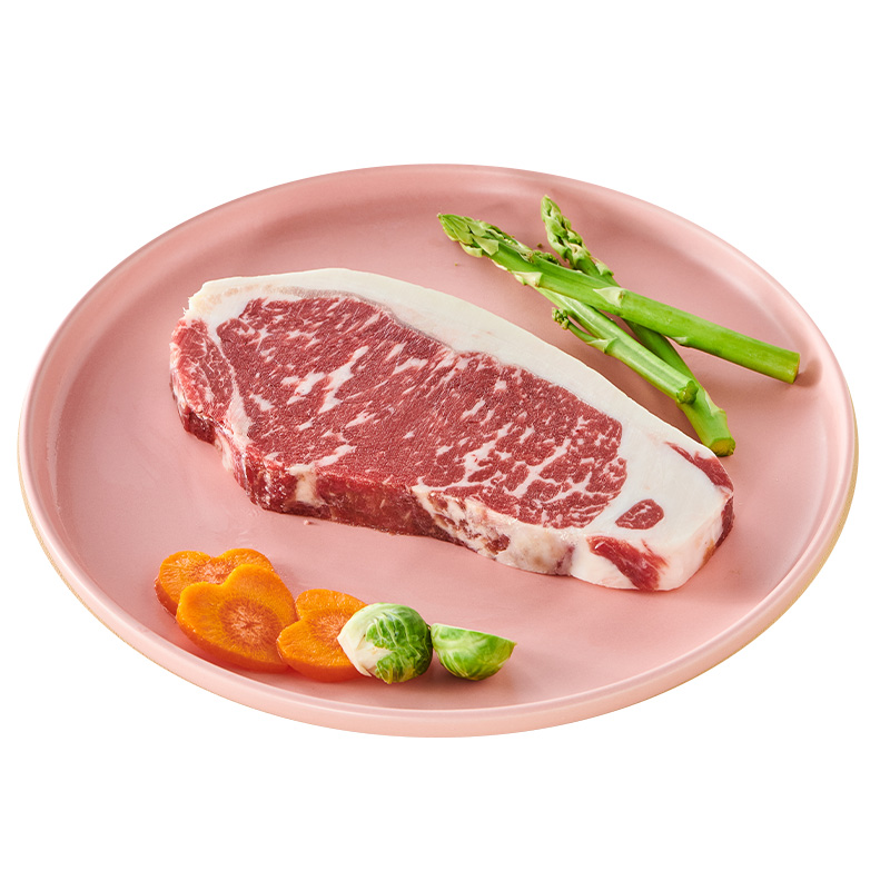 小牛凯西旗舰店小牛凯西进口原肉整切厚牛排儿童牛扒西冷牛排黑椒新鲜家用套餐200