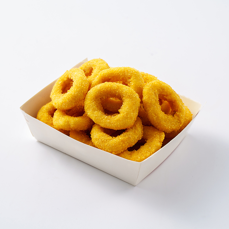 小牛凯西原汁原味鸡肉洋葱圈炸鸡小食冷冻半成品裹粉油炸250g