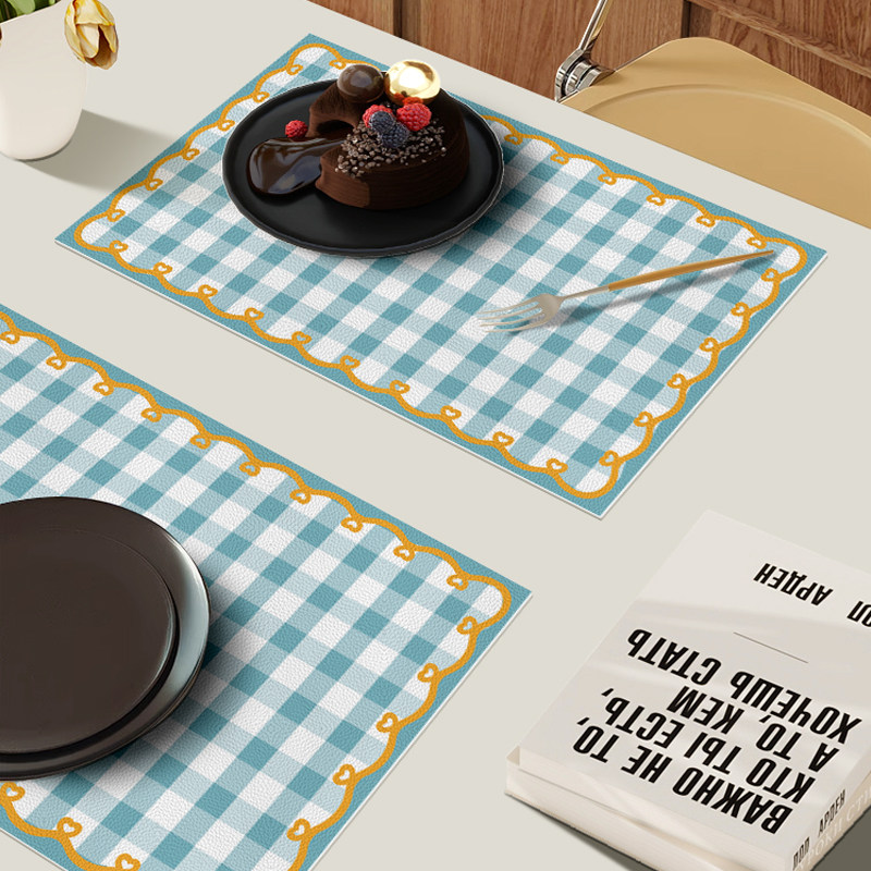 餐垫防水防油奶油风西餐垫桌面防烫隔热耐高温餐盘碗筷垫台面杯垫,淘宝优惠券,粉丝福利购,淘宝优惠卷