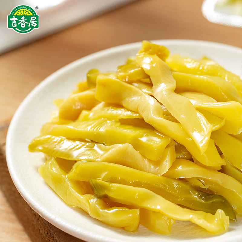 吉香居清淡榨菜爽脆菜丝30g*40袋小包装开味下饭菜泡菜学生榨菜