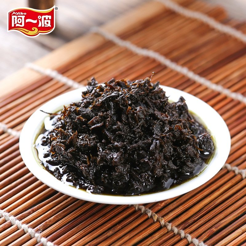 阿一波橄榄菜300g玻璃瓶装正宗福建特产拌面拌饭菜酱菜即食下饭菜-图3