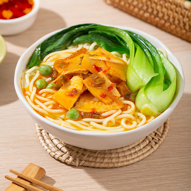 饭扫光下饭菜爆炒香菇竹笋金针菇四川泡菜外婆榨菜开味咸菜拌饭酱