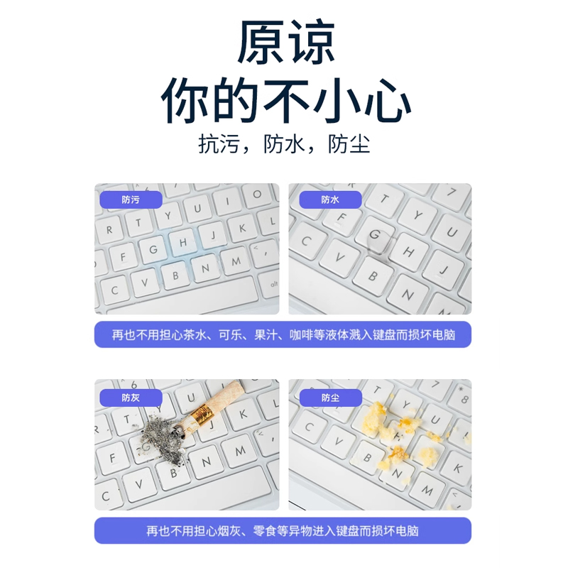 适用dell戴尔G15键盘保护膜G16寸14游匣G3笔记本3590燃7000电脑5000灵越16plus G7成就13防尘xps罩pro套3530 - 图3