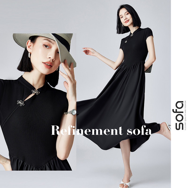  sofa连衣裙