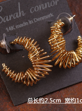 天然淡水珍珠石头叠戴项链耳环女