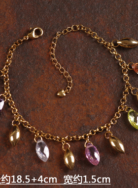 出口意大利打版样品锆石女项链耳