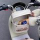 Cartoon electric vehicle hanging bag waterproof storage large capacity