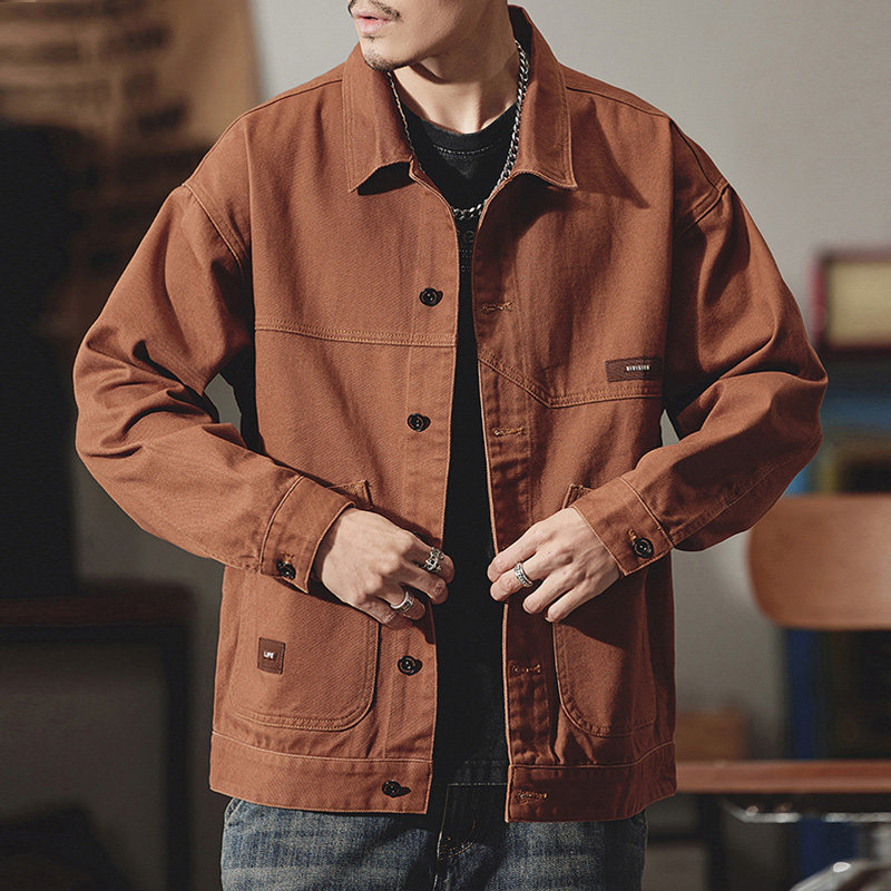 伟臣大码男装牛仔外套胖子加肥加大男夹克春秋休闲秋季宽松新款薄,淘宝优惠券,粉丝福利购,淘宝优惠卷