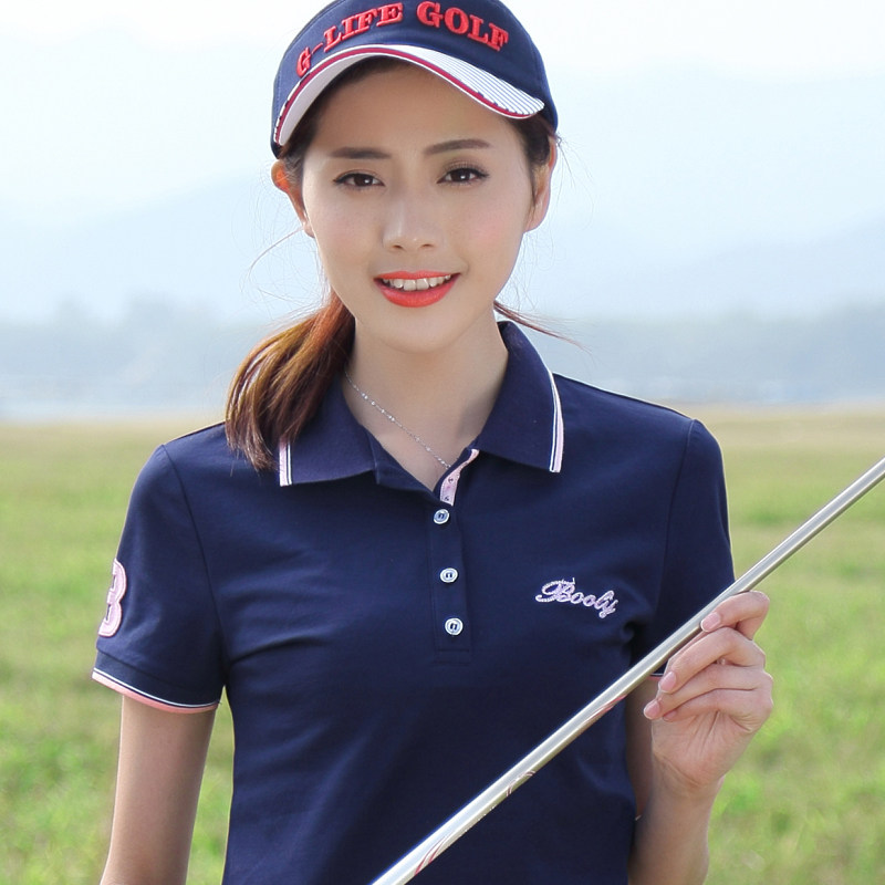 2020新款翻领短袖夏季宽松polo衫 伊琪婷T恤