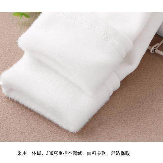 纯棉加绒女童白色打底衫秋冬儿童长袖圆领t恤棉毛衫宝宝保暖衣男,淘宝优惠券,粉丝福利购,淘宝优惠卷